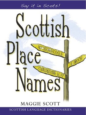 cover image of Scottish Place Names